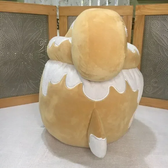 Disney Store Munchlings Cinnamon Swirl Bun Plush Large 15" Fall Food Teddy Bear - Picture 9 of 10